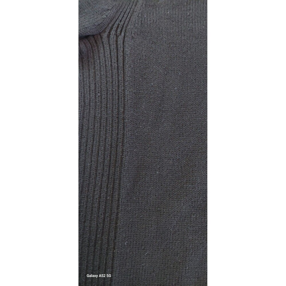 Eddie Bauer quarter zip pull over 100% cotton sweater size M - Picture 5 of 7